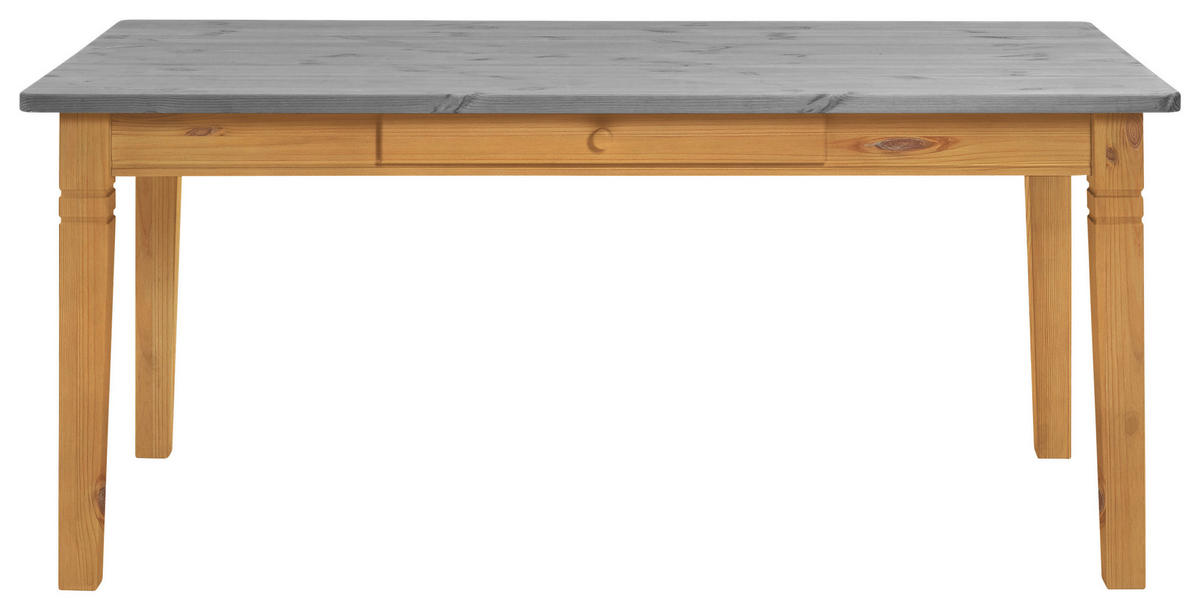 ESSTISCH in Holz 180/90/78 cm  - Laugenfarbig/Grau, ROMANTIK / LANDHAUS, Holz (180/90/78cm) - Boxxx