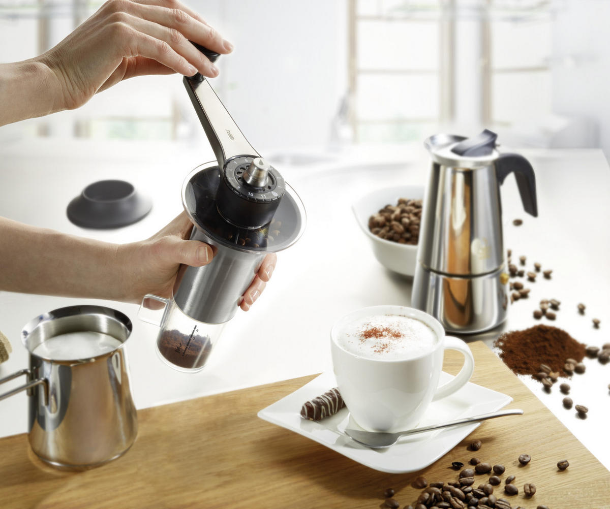 KAFFEEMÜHLE LORENZO  - Basics, Kunststoff/Metall (18/10/24cm) - Gefu