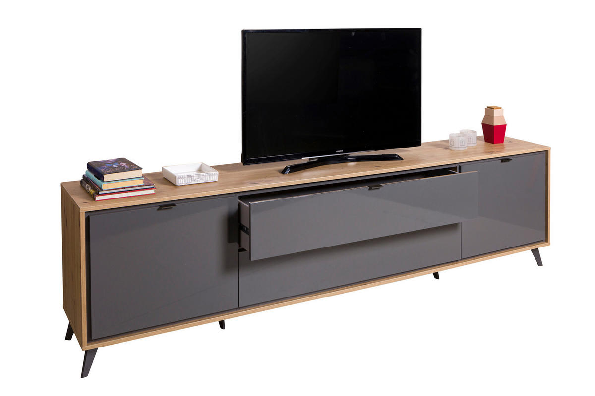 TV-ELEMENT  - Moderno, kovina/umetna masa (242/63,4/40,7cm) - Carryhome