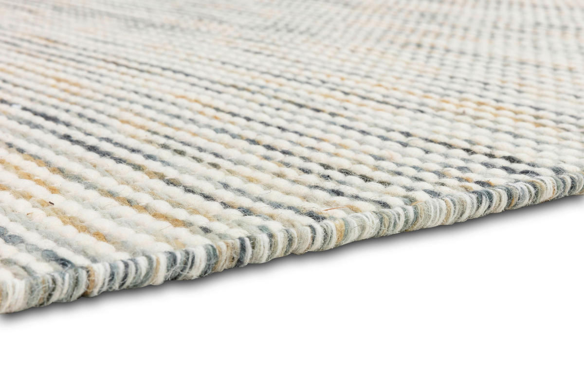 HANDWEBTEPPICH 200/300 cm Arina Blau rechteckig  - Blau, Basics, Textil (200/300cm) - Schöner Wohnen