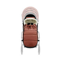 BUGGY-FUSSSACK  - Dunkelrosa, Basics, Textil (89/18,5/5cm) - Stokke