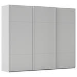 SCHWEBETÜRENSCHRANK 301/223/68 cm 3-türig Grau  - Grau, KONVENTIONELL, Holzwerkstoff/Metall (301/223/68cm) - Novel