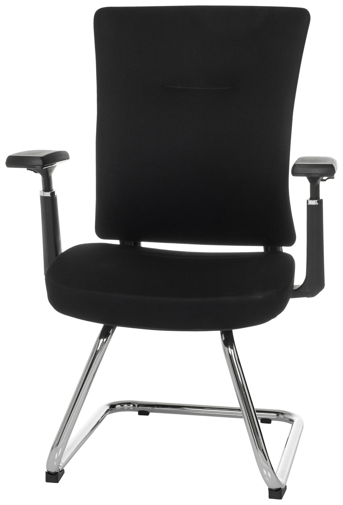KONFERENČNÍ ŽIDLE - černá/barvy stříbra, Moderní, kov/textil (67cm) - MID.YOU