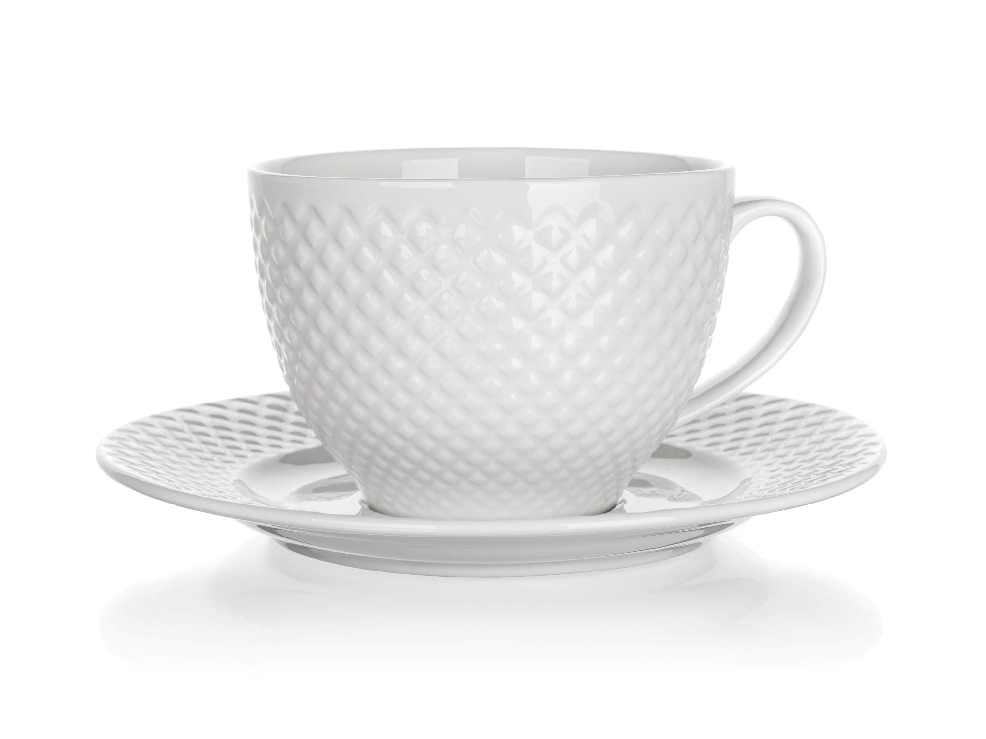 ŠÁLEK S PODŠÁLKEM  - Basics, keramika (15.5/15.5/8.5cm) - Sonnhaus