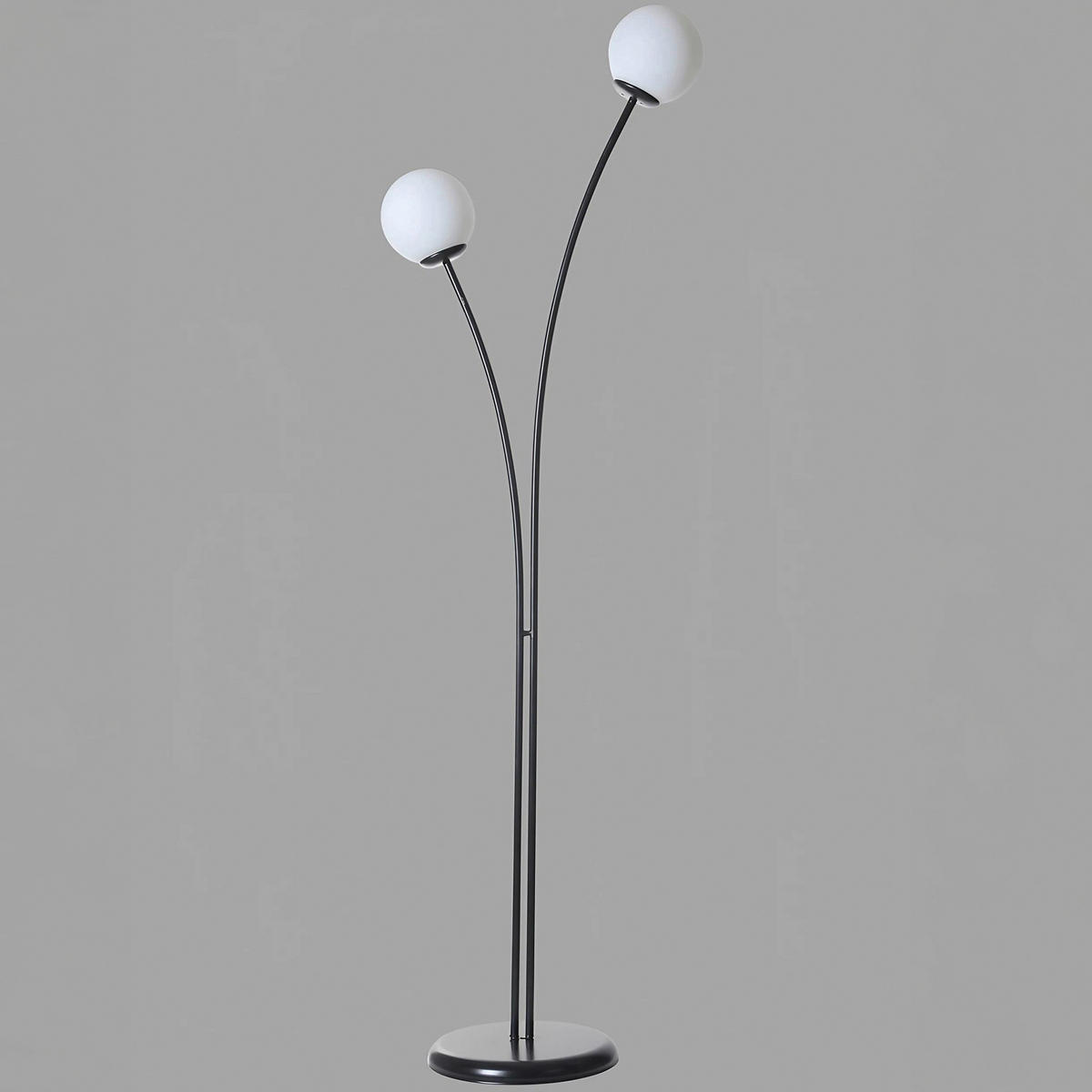 STEHLEUCHTE 50/165 cm    - Schwarz, Trend, Metall (50/165cm) - P & B