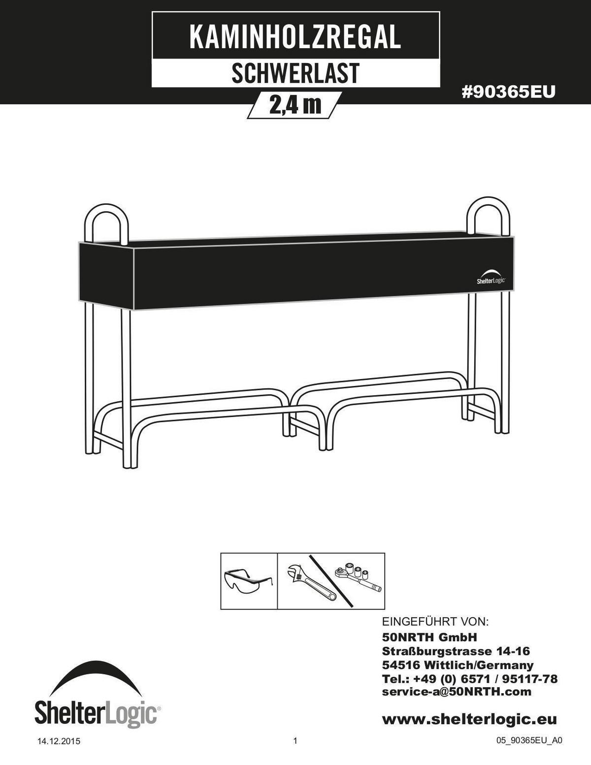 KAMINHOLZREGAL 25/118/244 cm  Metall  - Schwarz, Basics, Metall (25/118/244cm)