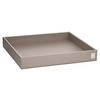 TABLETT Kunststoff  - Beige/Grau, Design, Kunststoff (26/3,5/23cm) - Joop!
