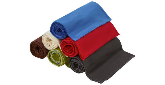 FLEECEDECKE TINA *PH* - Blau/Dunkelgrau, KONVENTIONELL, Textil (130/160cm) - Ombra