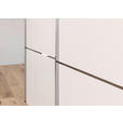 SCHWEBETÜRENSCHRANK 271/223/68 cm 3-türig Weiß  - Chromfarben/Weiß, KONVENTIONELL, Glas/Holzwerkstoff (271/223/68cm) - Novel