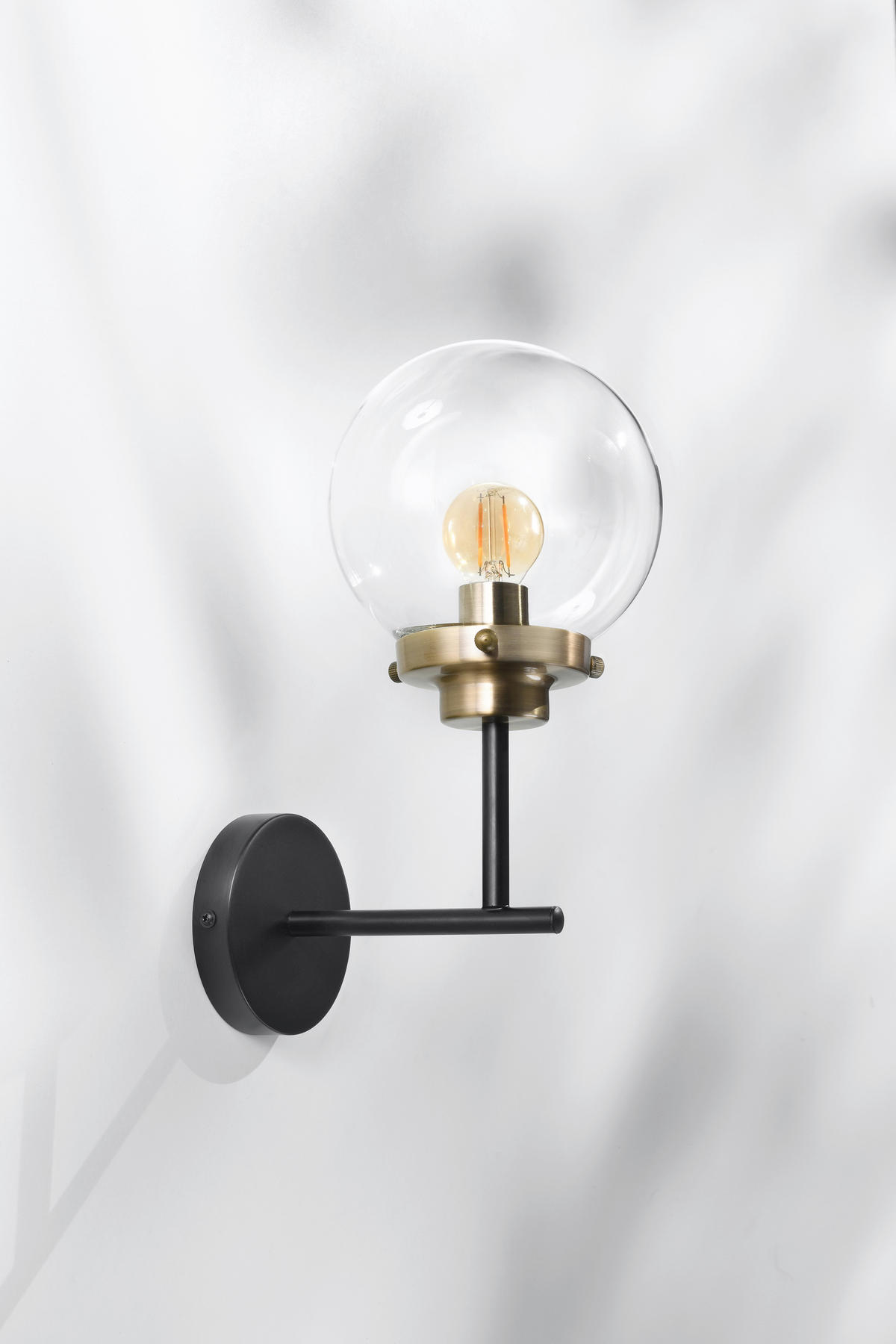 VÄGGLAMPA 19.5/15/30.5 cm   - Basics, metall (19.5/15/30.5cm)