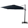 AMPELSCHIRM  300/400 cm  - Anthrazit, Design, Textil/Metall (300/400cm) - Tierra Outdoor