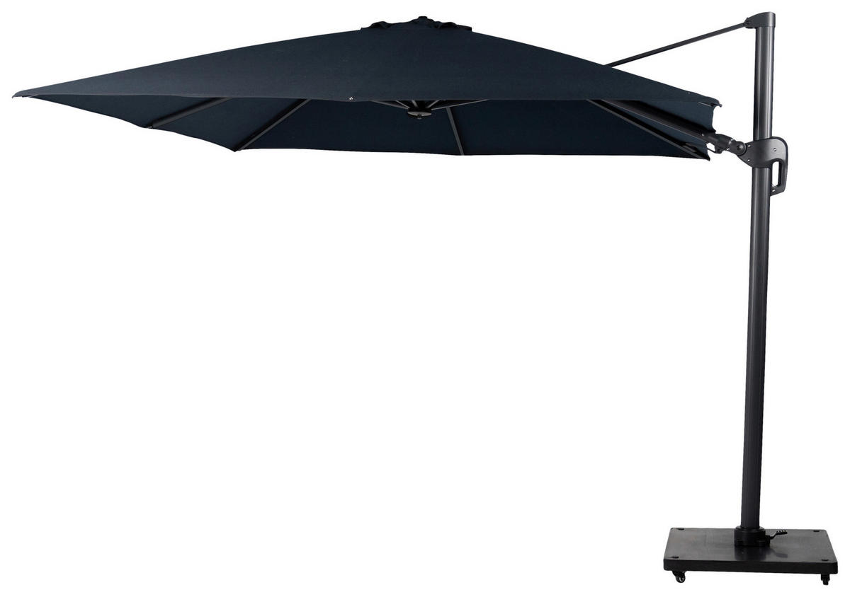 AMPELSCHIRM  300/400 cm  - Anthrazit, Design, Textil/Metall (300/400cm) - Tierra Outdoor