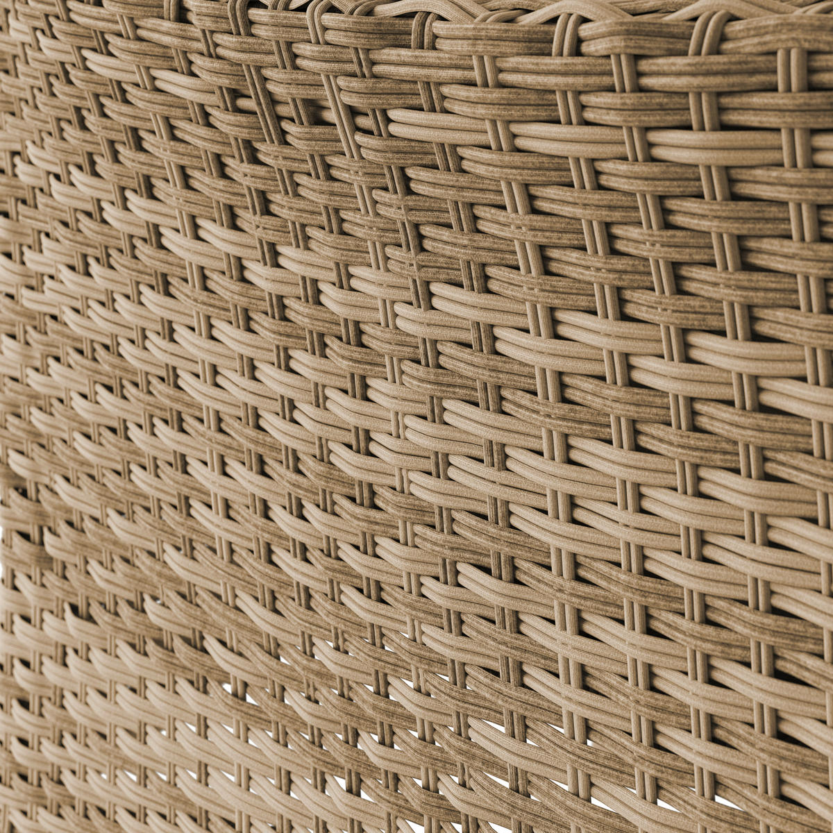 LOUNGE GARNITÚRA 4 részes    - bézs/natúr színű, Romantik / Landhaus, műanyag/Üveg - Ambia Garden