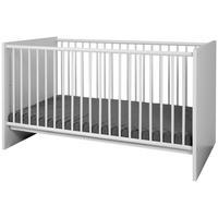 GITTERBETT 70/140 cm  - Weiß, Basics, Holzwerkstoff (70/140cm) - MID.YOU