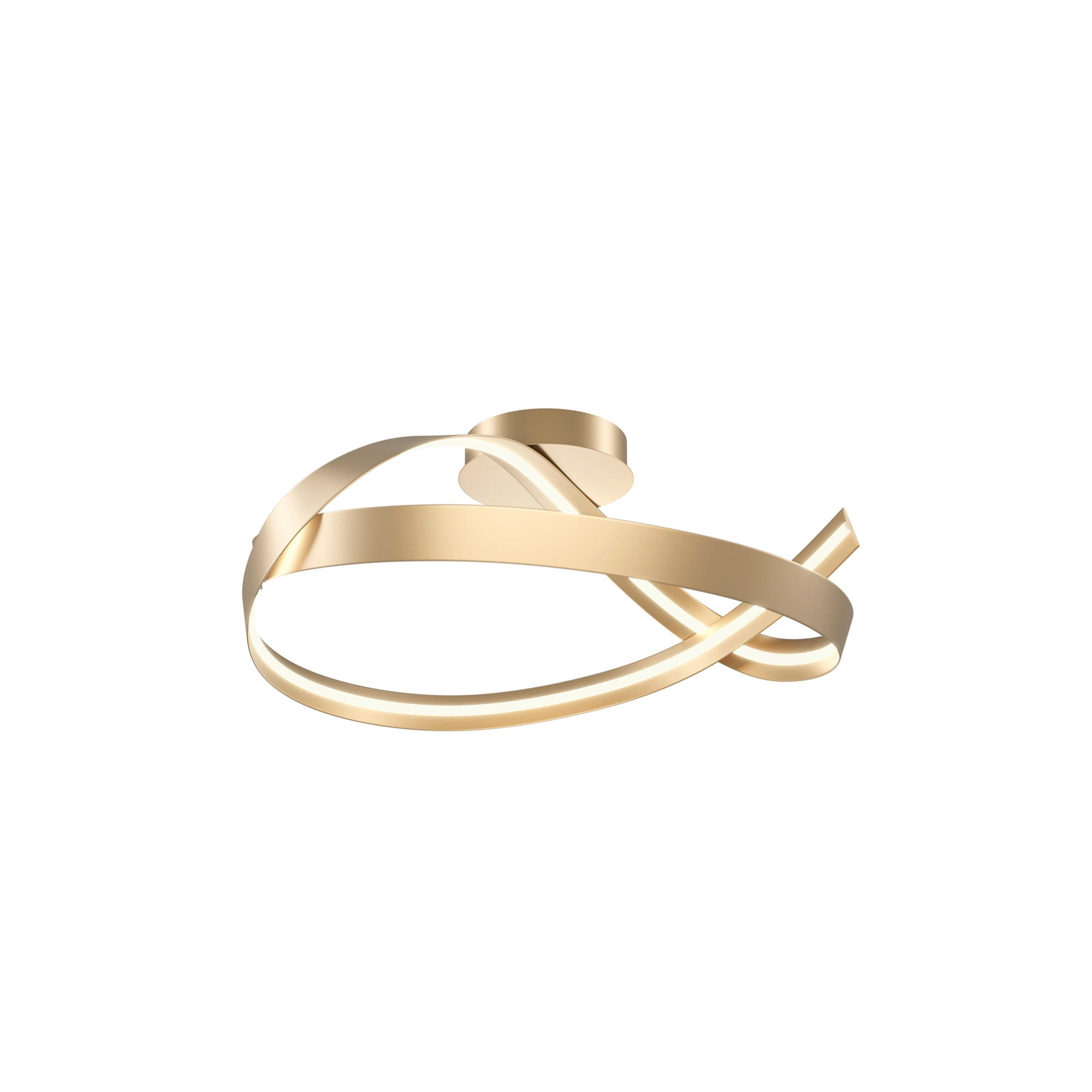 DECKENLEUCHTE    60/58/24 cm  - Messingfarben, Design, Metall (60/58/24cm) - MAYTONI