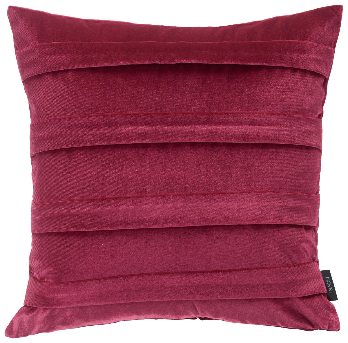 POTAH NA POLŠTÁŘ  45/45 cm - bordeaux, Trend, textil (45/45cm) - Novel
