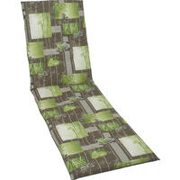 LIEGENAUFLAGE in Grün, Fango  - Fango/Grün, Design, Textil (58/5/188cm)