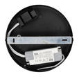 LED-DECKENLEUCHTE 67/10 cm - Schwarz, LIFESTYLE, Kunststoff/Metall (67/10cm) - Novel