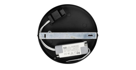 LED-DECKENLEUCHTE 67/10 cm - Schwarz, LIFESTYLE, Kunststoff/Metall (67/10cm) - Novel