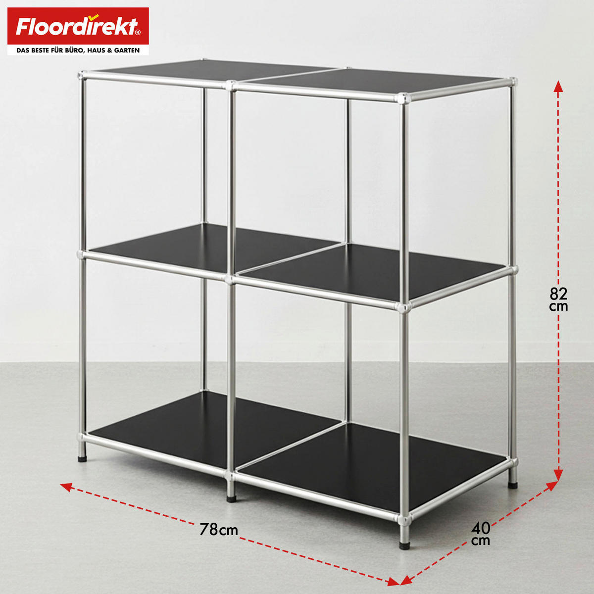 STANDREGAL  - Basics (78/82/40cm) - Floordirekt