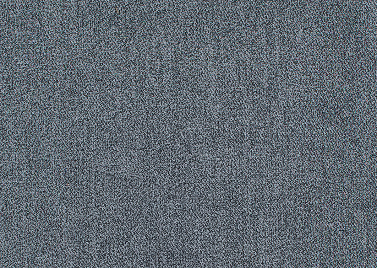 CANAPÉ D'ANGLE texture bleu  - bleu/couleur argentée, Design, textile/métal (223/146cm) - Ti'me