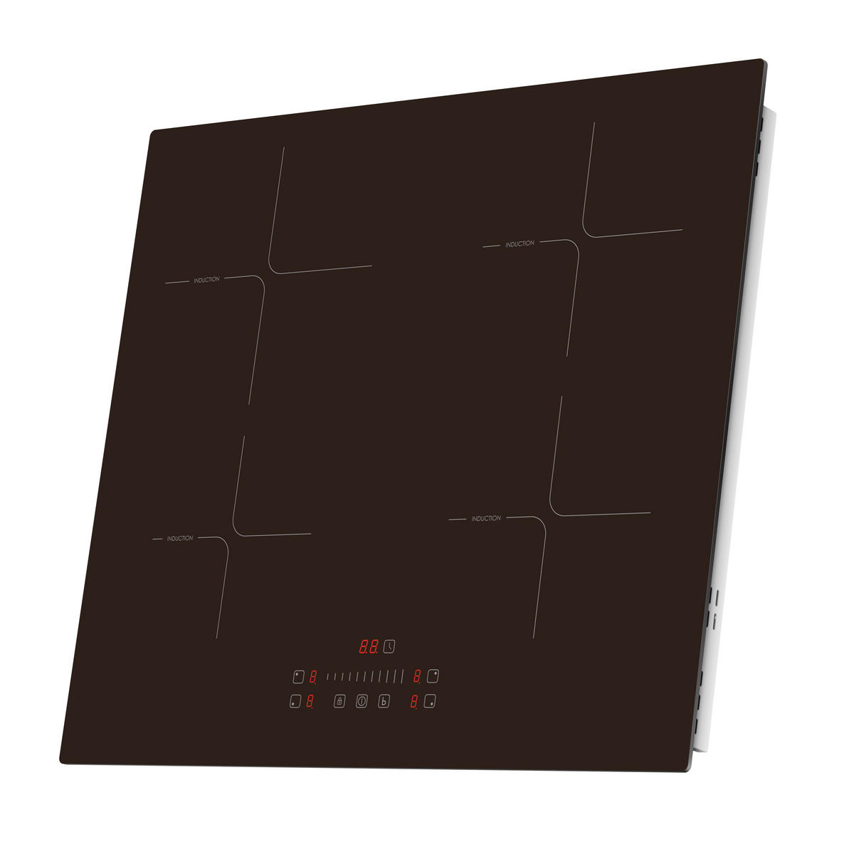 INDUKTIONSKOCHFELD  - Schwarz, Basics, Glas (59/6.2/52cm) - PKM