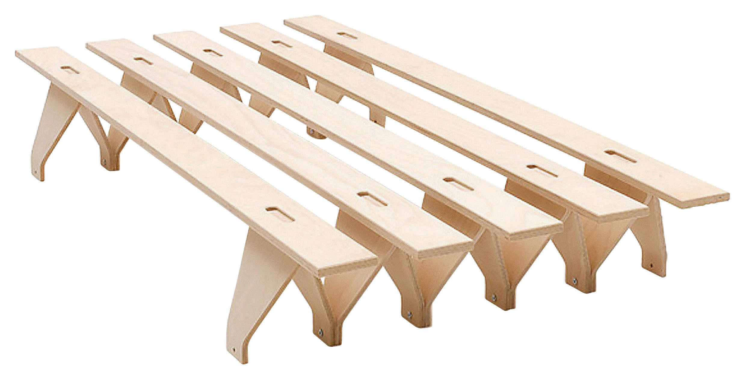 FUTONBETT 190/195 cm,  in Buchefarben  - Buchefarben, Design, Holz (190/195cm) - Tojo