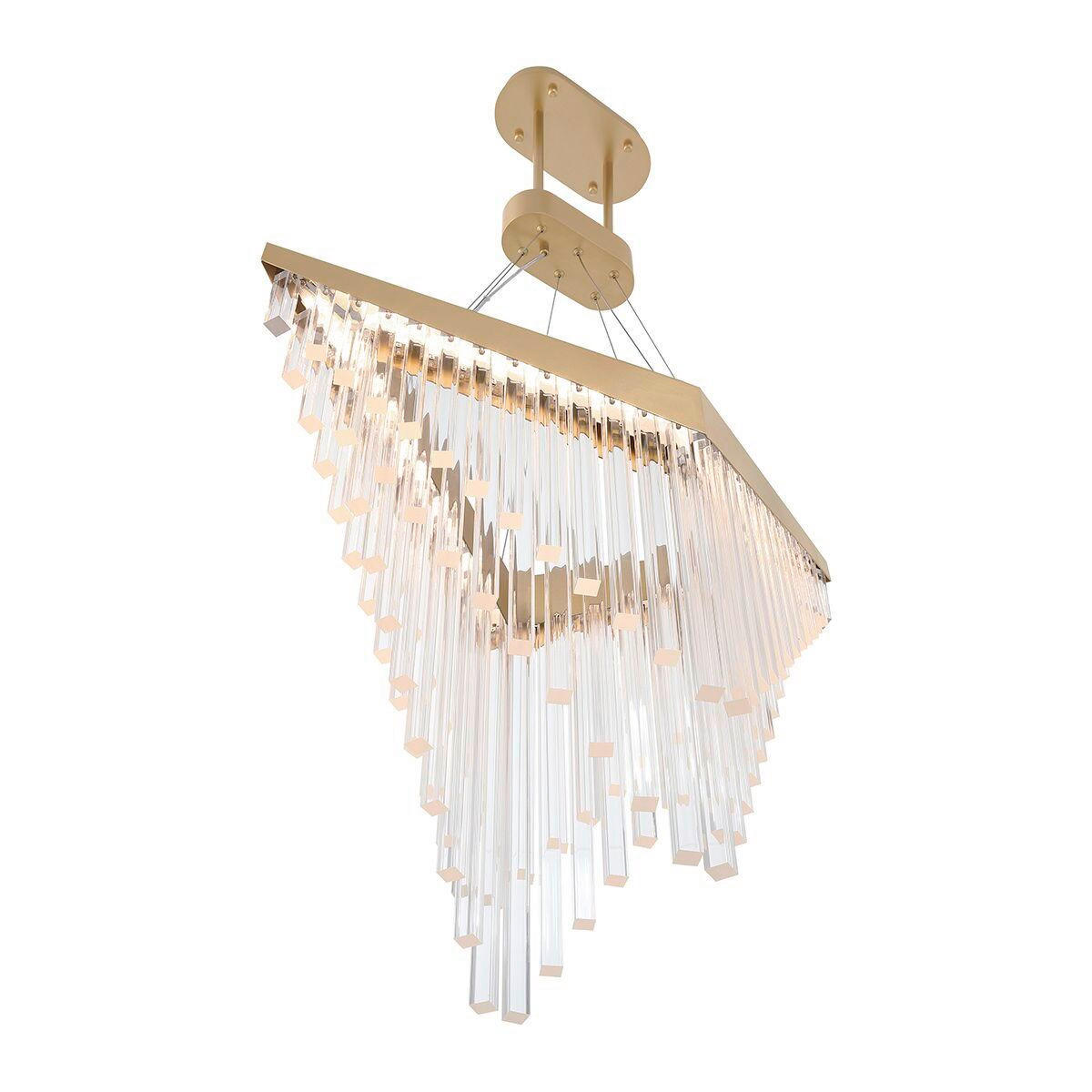 KRONLEUCHTER 40,5/119,4 cm    - Goldfarben, Konventionell, Kunststoff/Metall (40,5/119,4cm) - Elstead Lighting