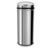 ABFALLEIMER 42 l  Metall  - Silberfarben/Schwarz, Trend, Kunststoff/Metall (31/31/79,5cm) - Echtwerk