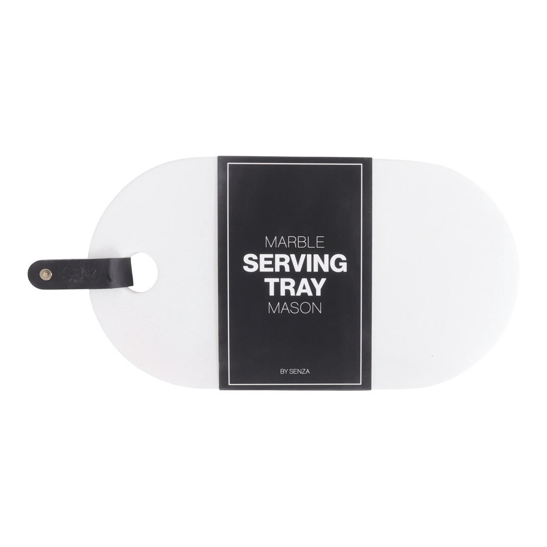 SERVIRNI PLADENJ     29,5/17,5/1,6 cm         - bela, Basics, kamen (29,5/17,5/1,6cm)