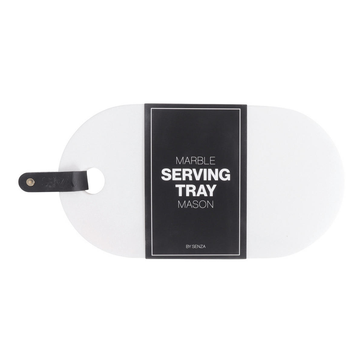 SERVIRNI PLADENJ     29,5/17,5/1,6 cm         - bela, Basics, kamen (29,5/17,5/1,6cm)