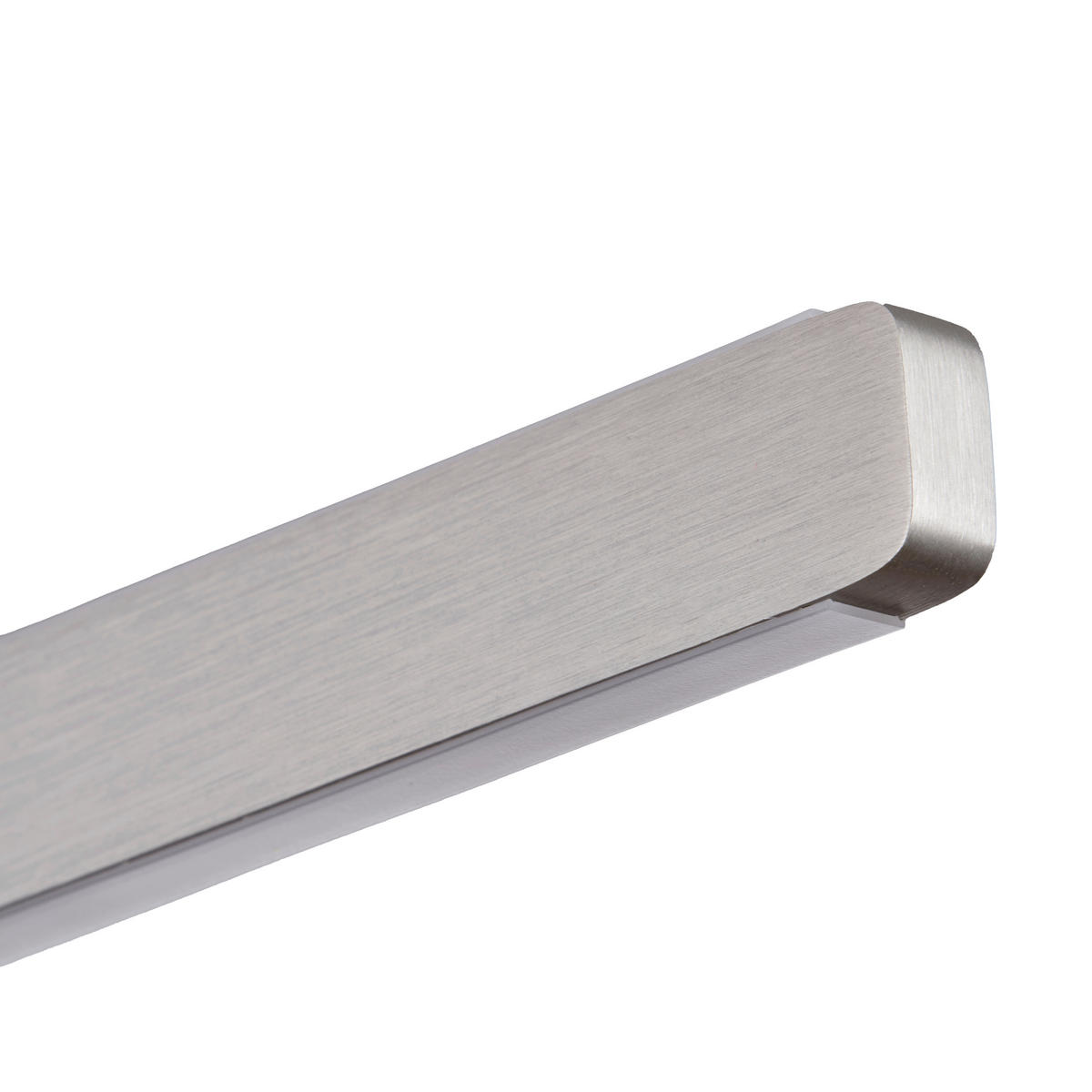 LED-HÄNGELEUCHTE 650 145/1,5/3,5 cm   - Nickelfarben, Design, Metall (145/1,5/3,5cm) - Ambiente
