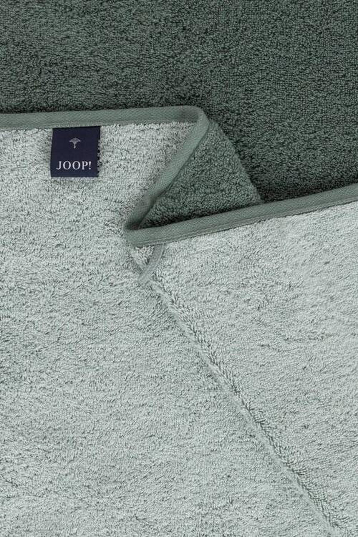 GÄSTETUCH DIVIDED DOUBLEFACE Grün 3-teilig 30/50 cm  - Grün, Basics, Textil (30/50cm) - Joop!