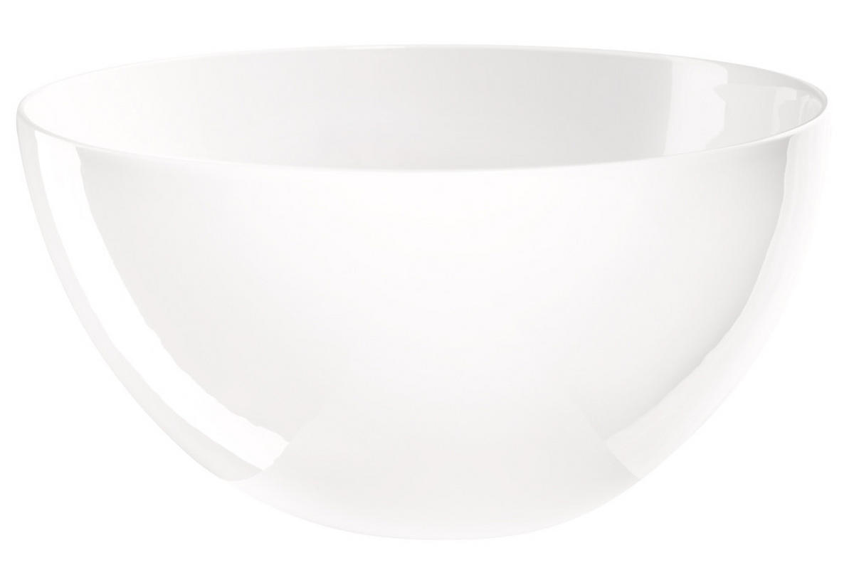 SCHÜSSEL A TABLE   - Weiß, Basics, Keramik (25/12,5cm) - ASA