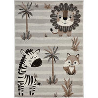 KINDERTEPPICH 80/150 cm  - Grau, Trend, Textil (80/150cm) - Ben'n'jen