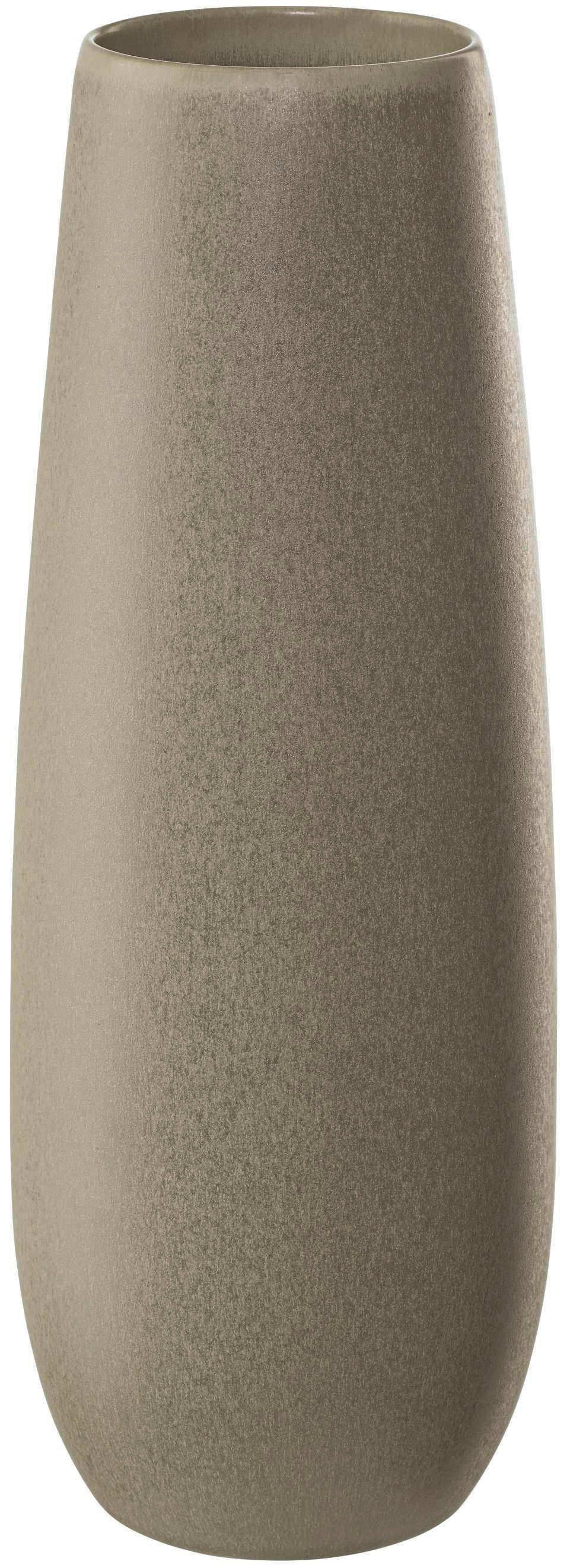 VASE  - Braun, Design, Keramik (8/32cm) - ASA