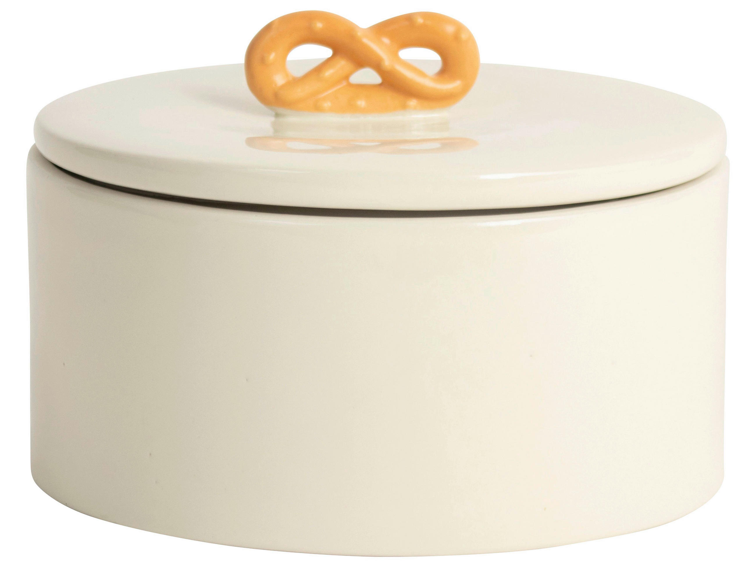 POSODA ZA SHRANJEVANJE        17,6/12 cm      - krem barve, Basics, keramika (17,6/12cm) - Gusta