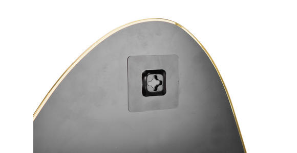 WANDSPIEGEL 40/60/0,3 cm  - Goldfarben, Trend, Glas/Metall (40/60/0,3cm) - Boxxx