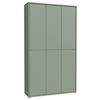 SCHUHSCHRANK Salbeigrün  - Salbeigrün/Grau, Basics, Holzwerkstoff/Kunststoff (110/192/35cm) - Xora
