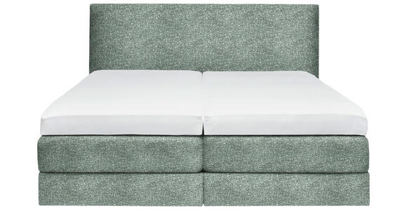 BOXSPRINGBETT 160/200 cm  in Olivgrün  - Olivgrün, KONVENTIONELL, Holz/Textil (160/200cm) - Dieter Knoll