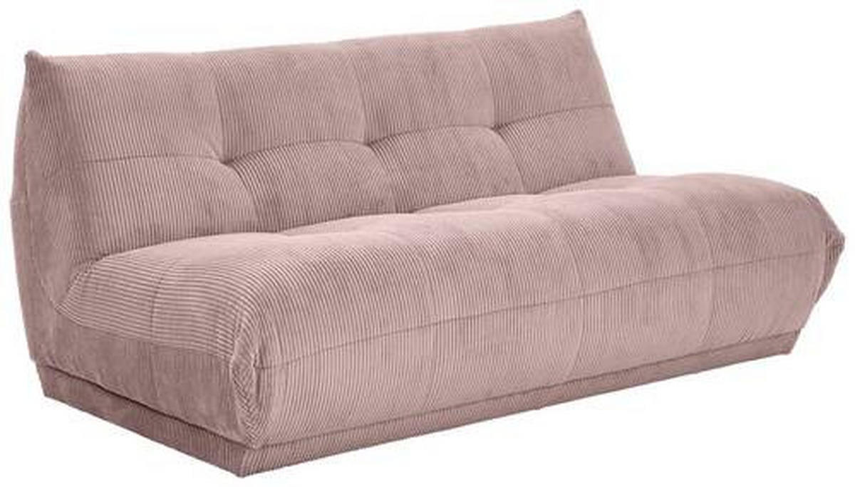 SOFAELEMENT in Cord Altrosa  - Altrosa, Trend, Textil (180/80/112cm) - Livetastic