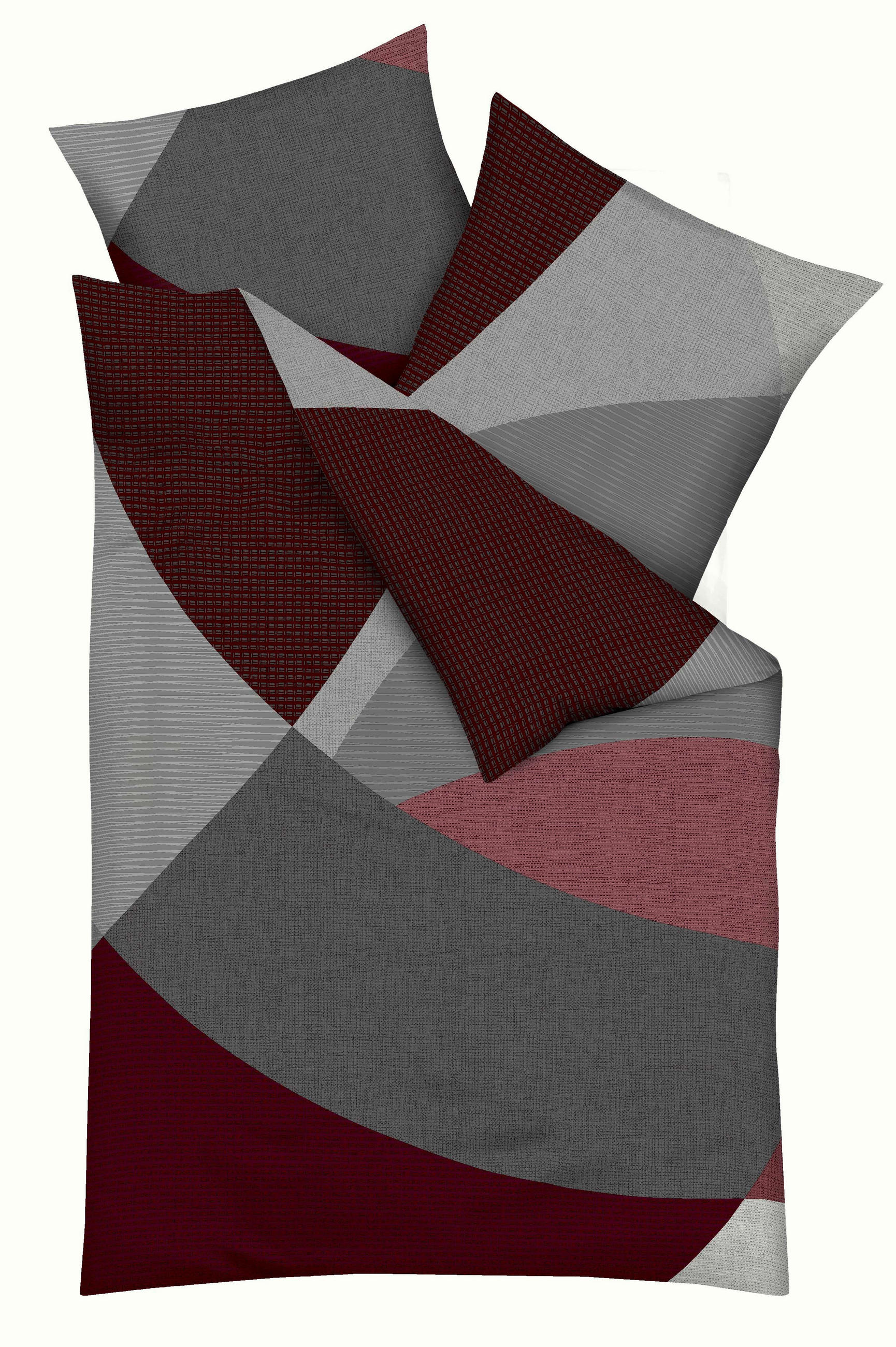 POSTELJINA 140/200 cm  Vista  - crvena, Konvencionalno, tekstil (140/200cm) - Kaeppel