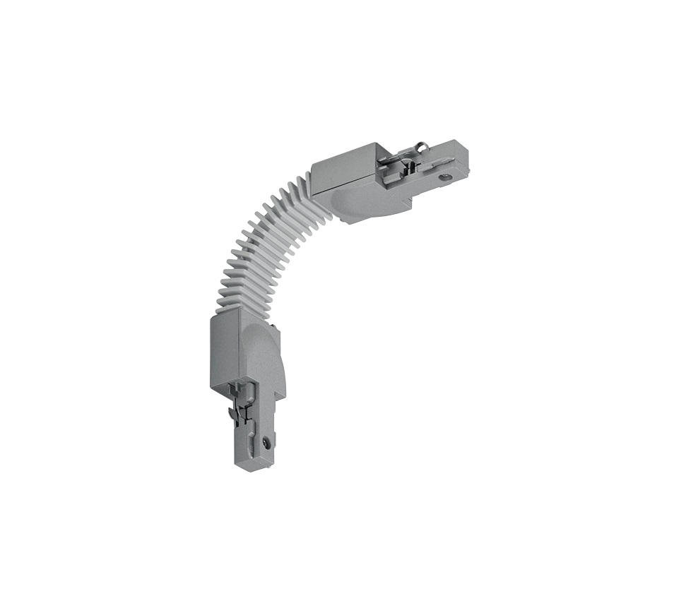 SCHIENENSYSTEM-VERBINDER - Titanfarben, Basics, Kunststoff (3/2/30cm) - Trio Leuchten