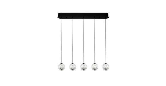 LED-HÄNGELEUCHTE 84/11/150 cm  - Klar, Design, Kunststoff/Metall (84/11/150cm) - Dieter Knoll