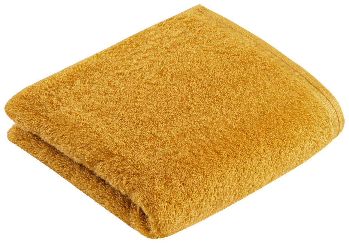 KÉZTÖRLŐ 50/100 cm sárga  - sárga, Basics, textil (50/100cm) - Vossen
