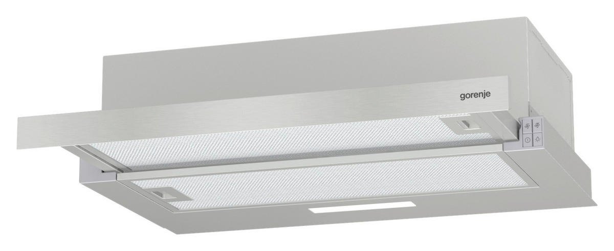 DUNSTABZUGSHAUBE TH 62E3X  - Silberfarben, Basics, Kunststoff/Metall (60/17/30,6cm) - Gorenje