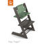 HOCHSTUHLEINLAGE - Grün, Basics, Textil (28/21/7cm) - Stokke HOCHSTUHLEINLAGE - Grün, Basics, Textil (28/21/7cm) - Stokke