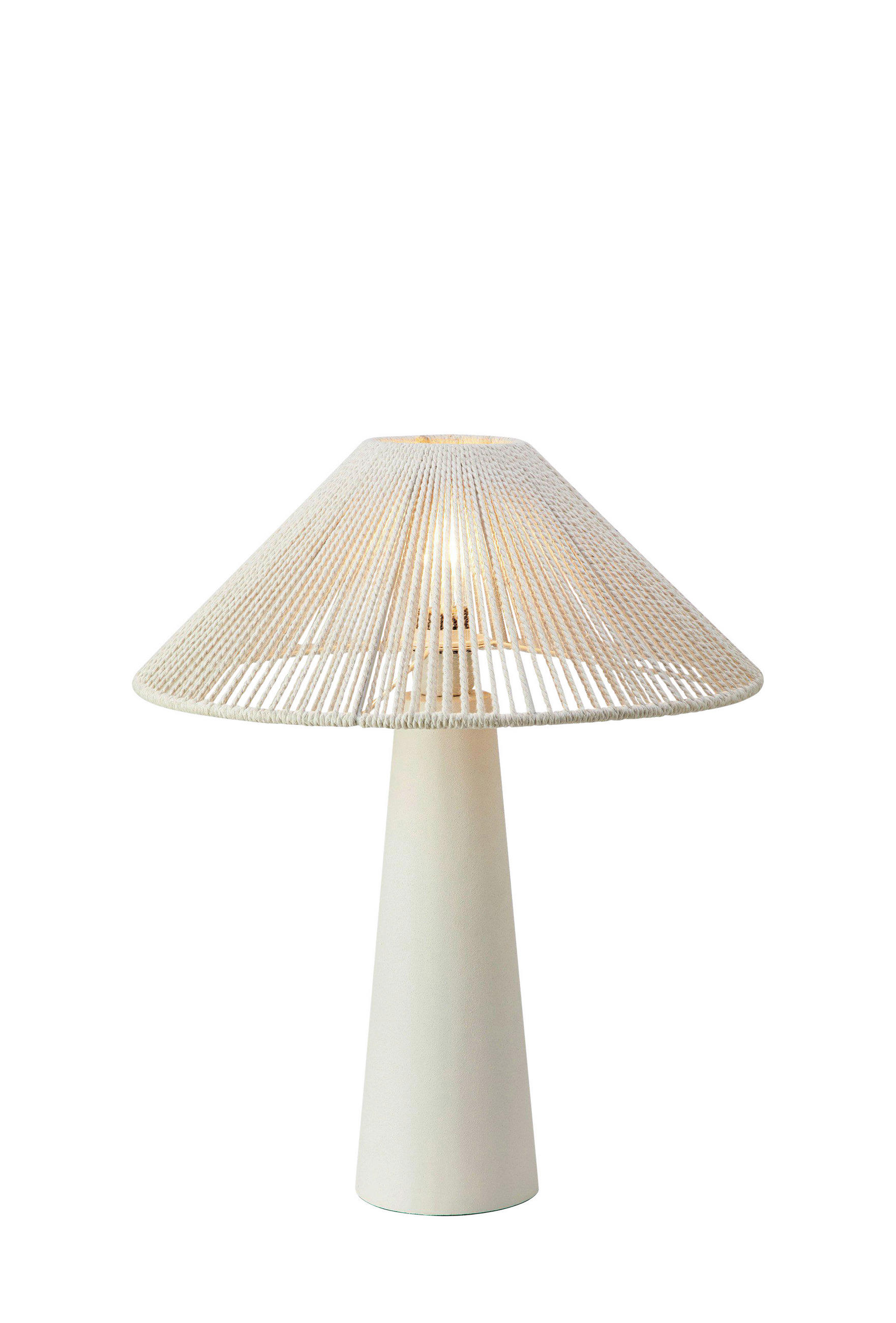 TISCHLEUCHTE Modern 40/50 cm    - Beige, Basics, Textil/Metall (40/50cm) - Markslöjd