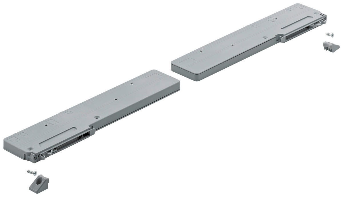 TÜRDÄMPFER 27/1,5/6,7 cm 2-teilig Alufarben  - Alufarben, Kunststoff (27/1,5/6,7cm) - Carryhome