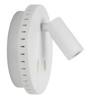 LED-WANDLEUCHTE 14/14/10.5 cm   - Weiß, Basics, Metall (14/14/10.5cm) - Lucide